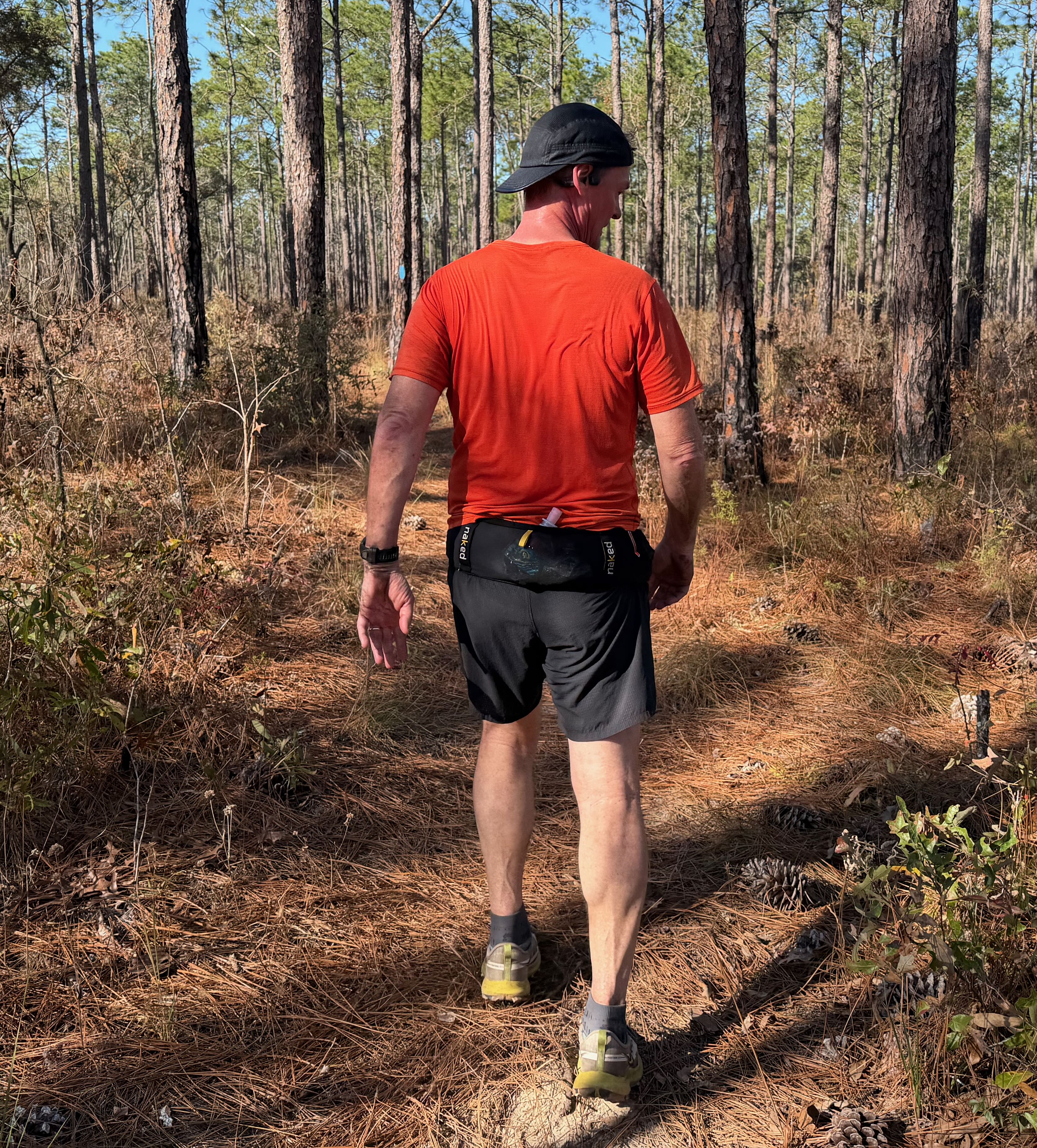 Fits in running belt